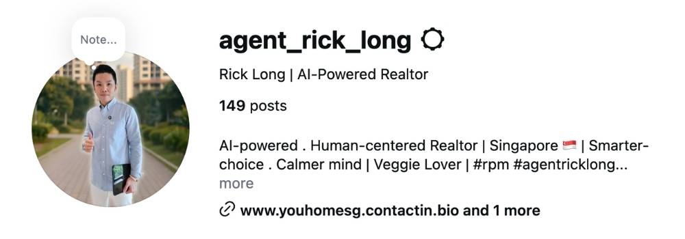 Follow Rick Long on Instagram for Singapore property planning tips, HDB upgrade insights, condo buying guidance, and practical real estate content.